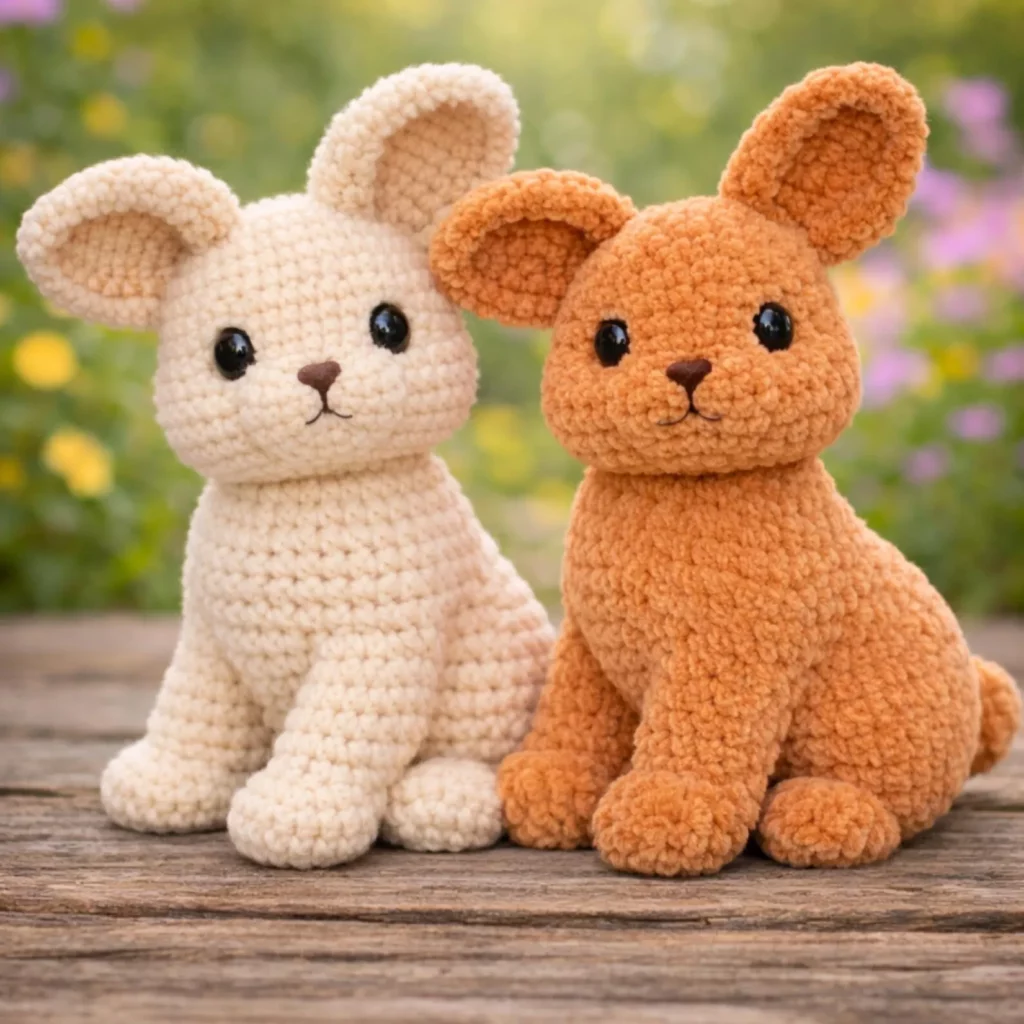 Super Soft Plush Bunny Crochet Pattern (photo 2)