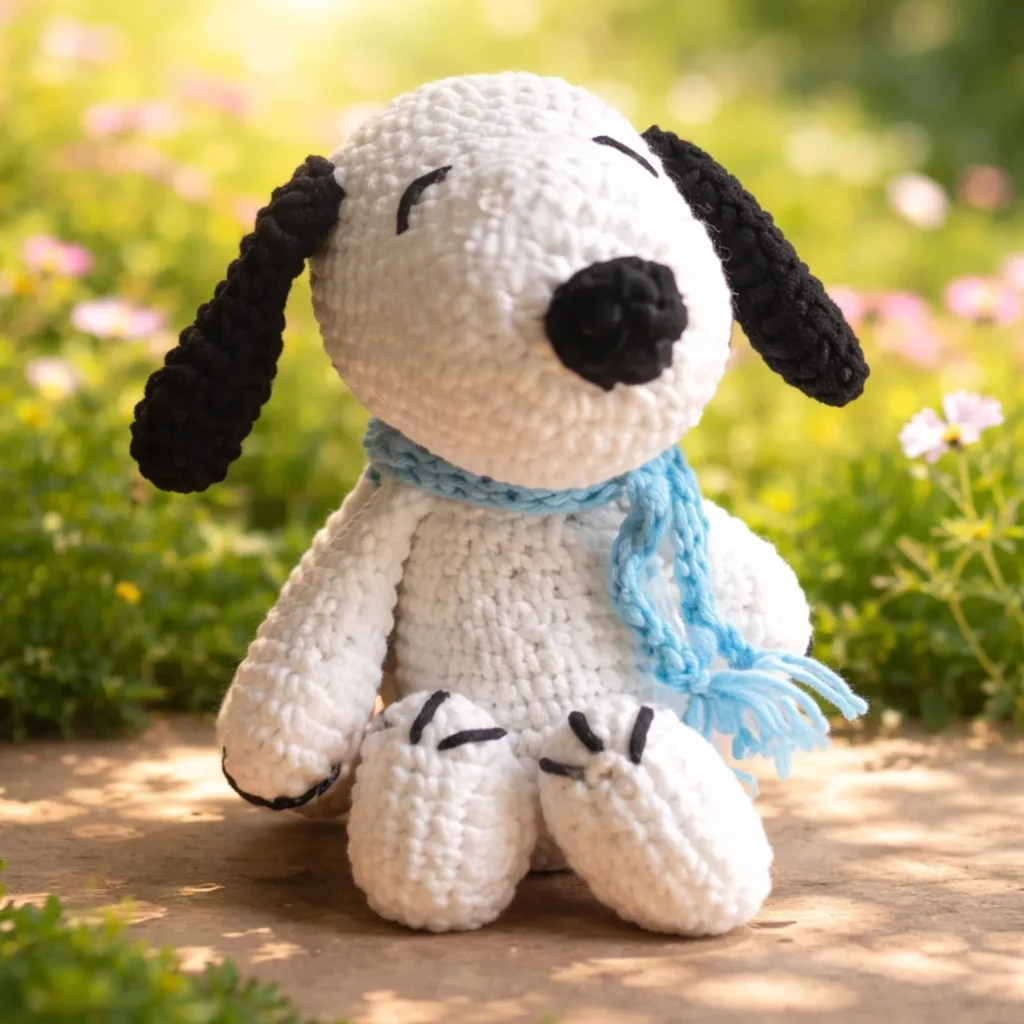 Sleepy Puppy Amigurumi Crochet Pattern (photo 3)