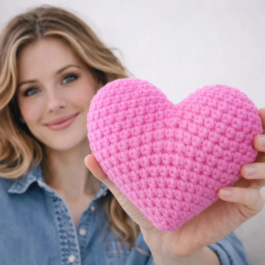 Plush Crochet Heart Pattern (photo 3)