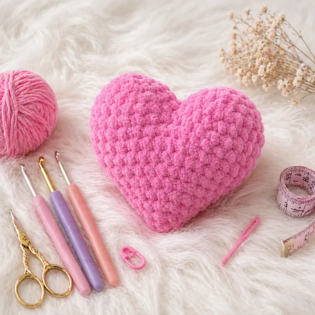 Plush Crochet Heart Pattern (photo 2)