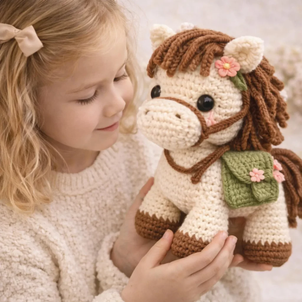 Adorable Crochet Pony Amigurumi Pattern – Easy Crochet Pattern for Beginners (Step-by-Step Tutorial) (photo 2)
