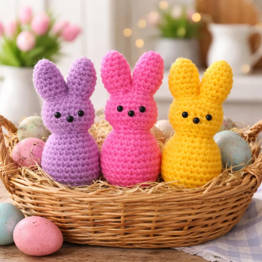Mini Bunny Amigurumi Crochet Pattern (photo 1)
