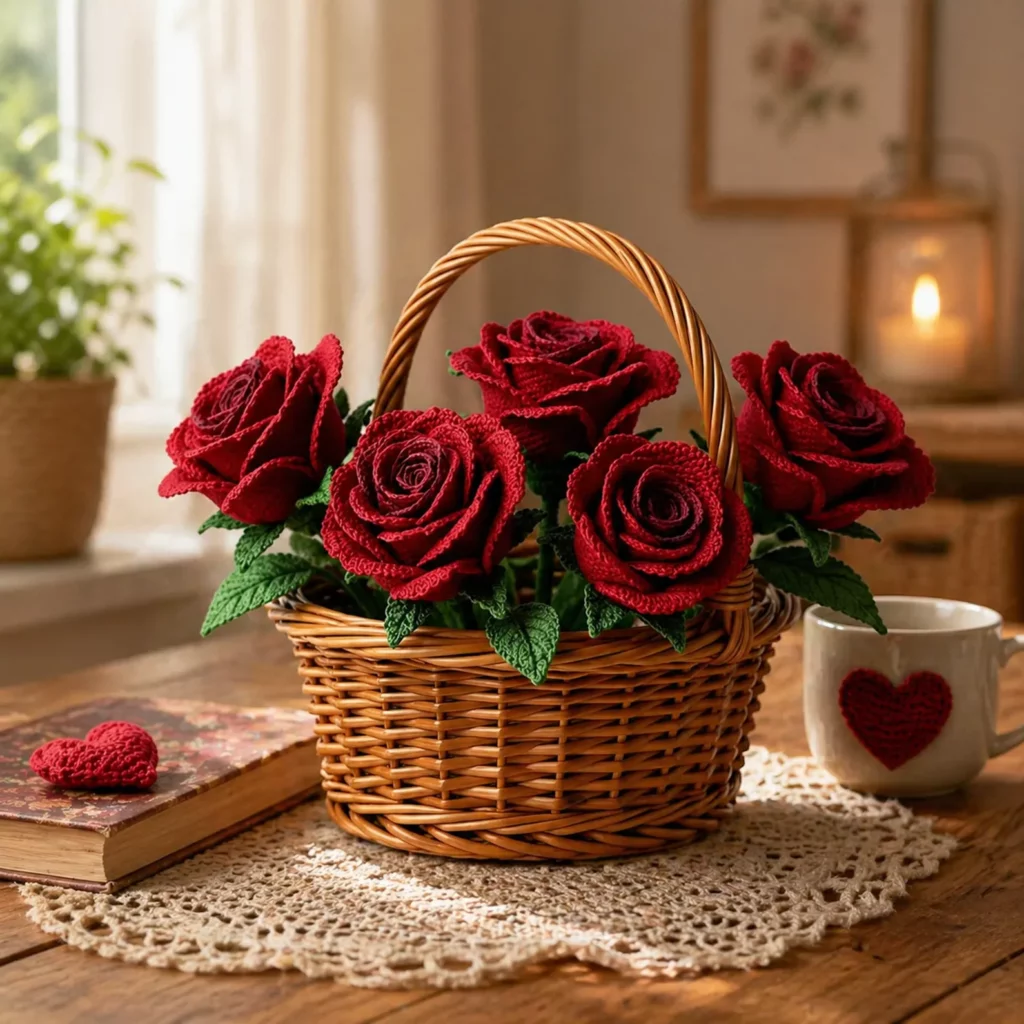 Realistic Crochet Rose Pattern (photo 3)