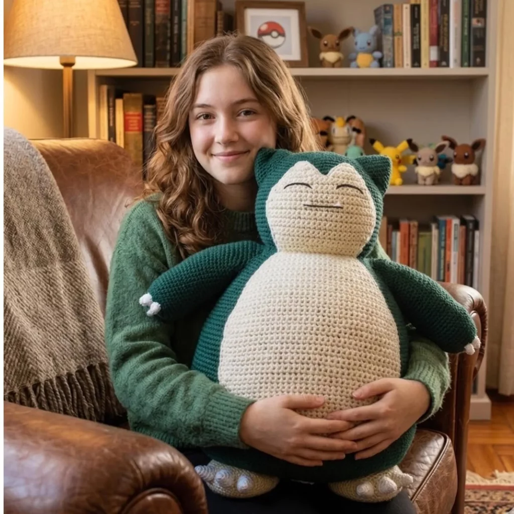 Giant Sleepy Plush Crochet Pattern (photo 3)