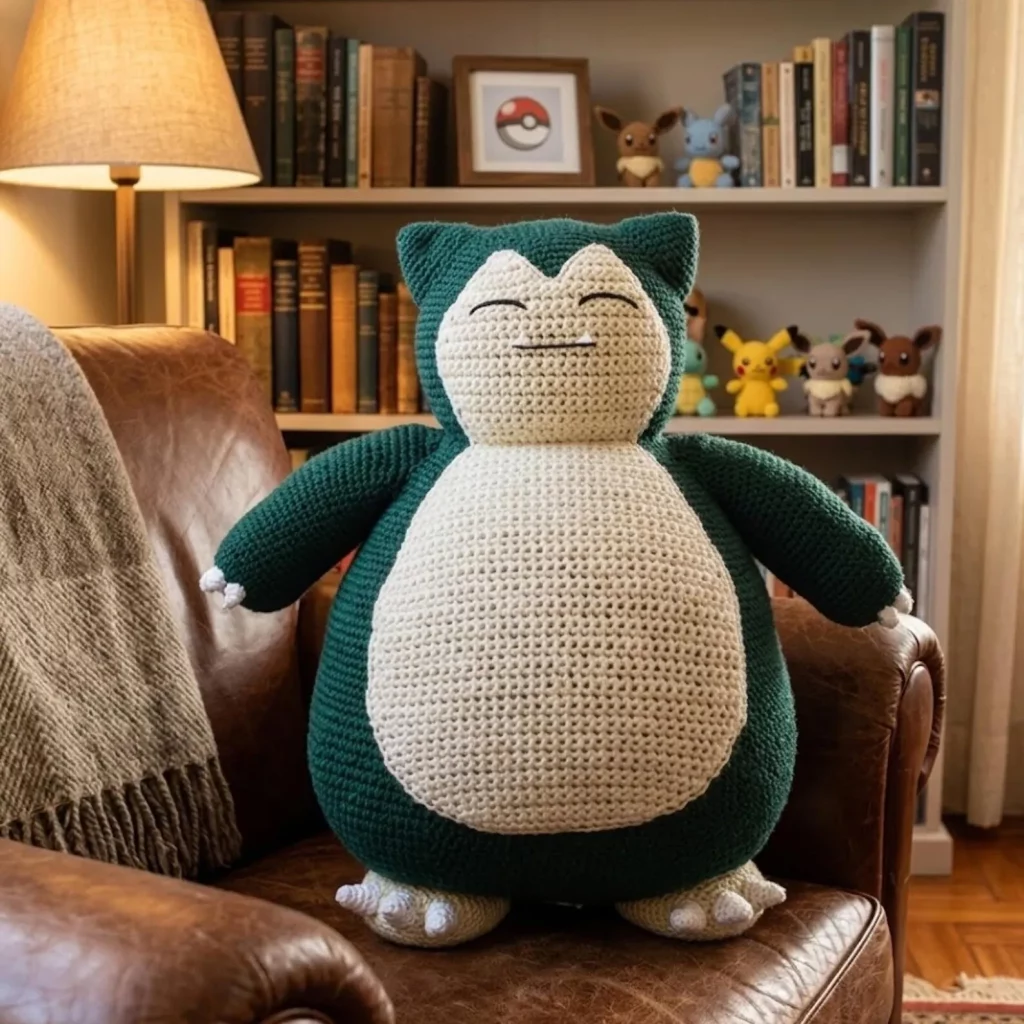Giant Sleepy Plush Crochet Pattern (photo 1)
