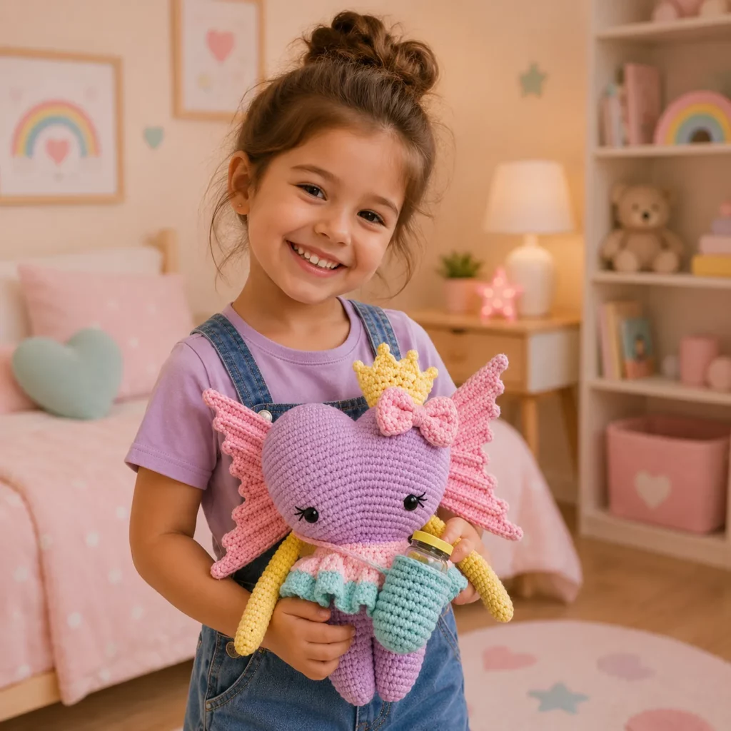 Angel Heart Doll Crochet Pattern (photo 3)