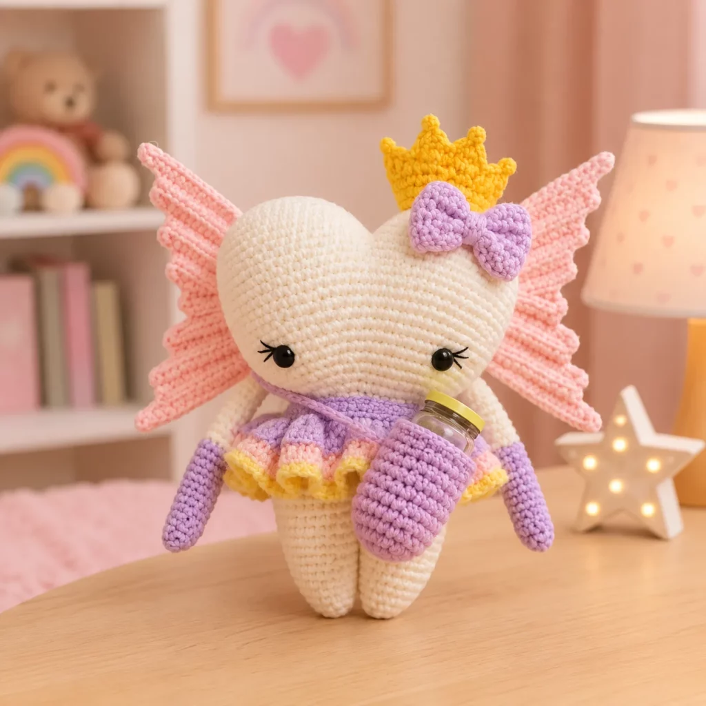 Angel Heart Doll Crochet Pattern (photo 1)