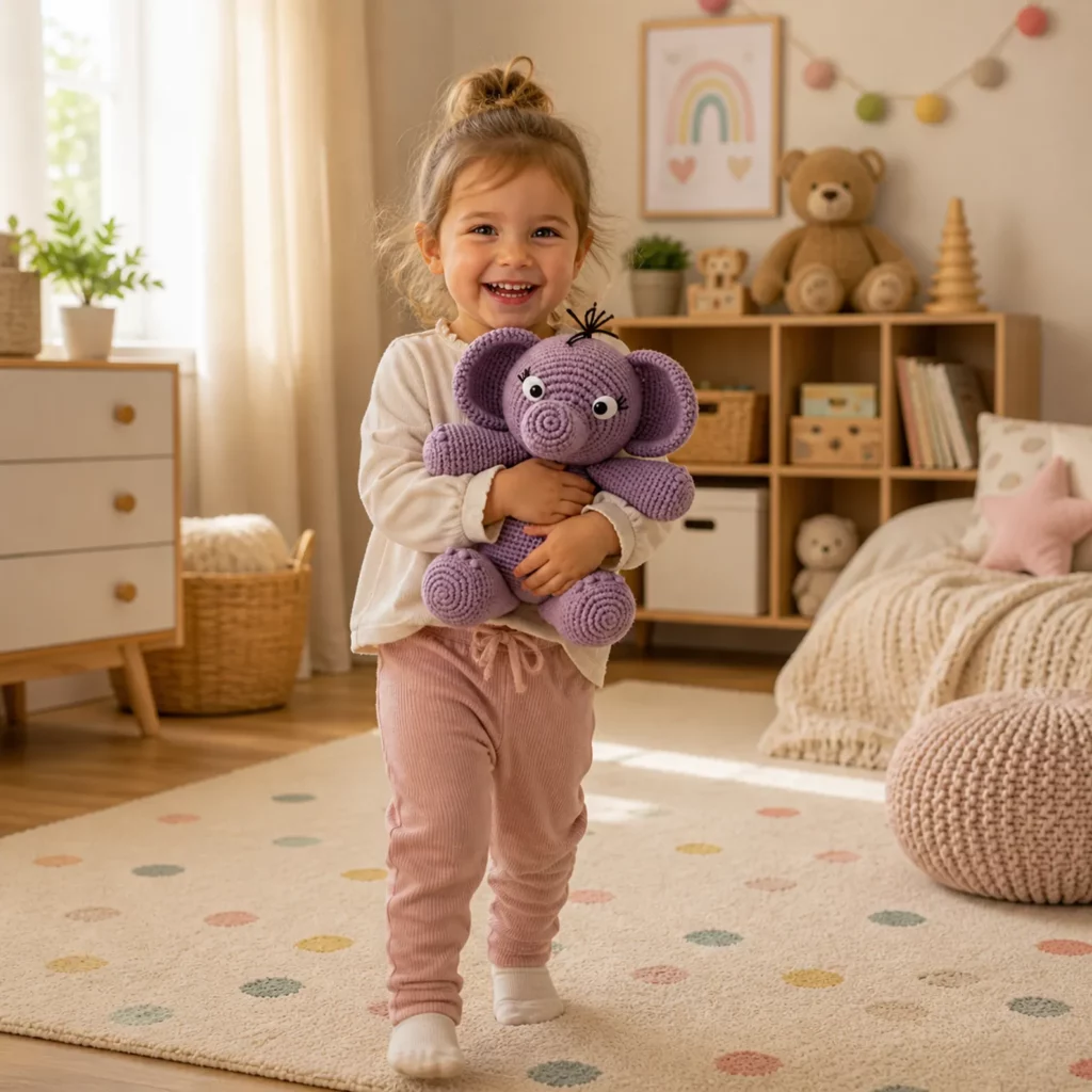 Adorable Baby Elephant Amigurumi Crochet Pattern (photo 3)