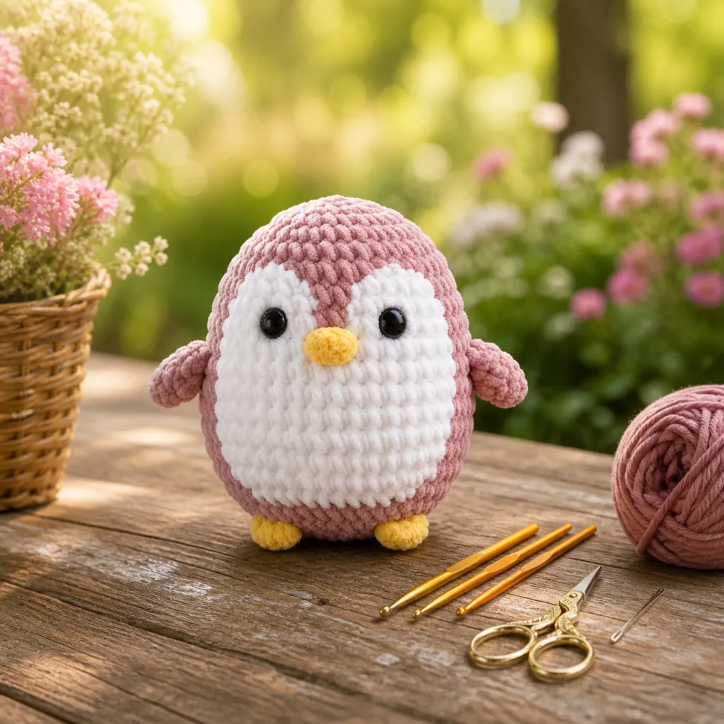Chubby Penguin Amigurumi Crochet Pattern (photo 2)