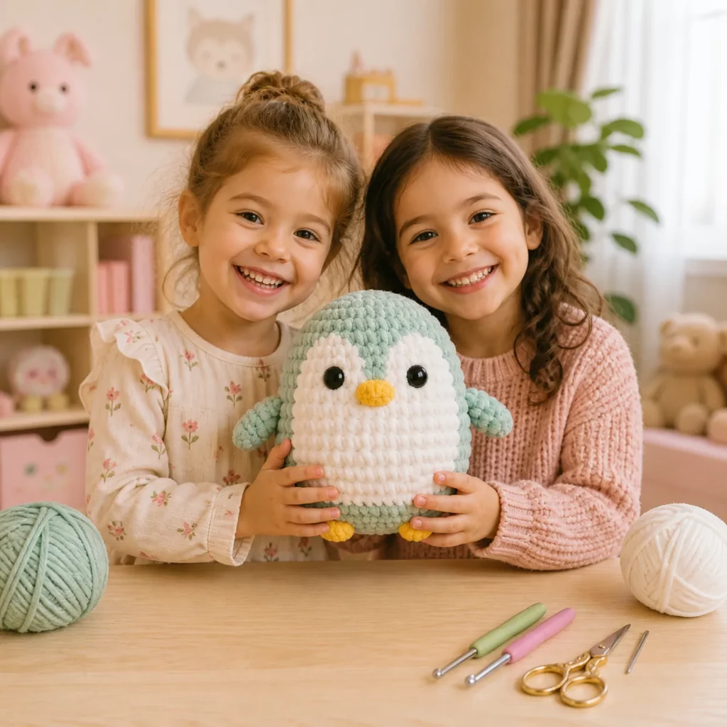 Chubby Penguin Amigurumi Crochet Pattern (photo 3)