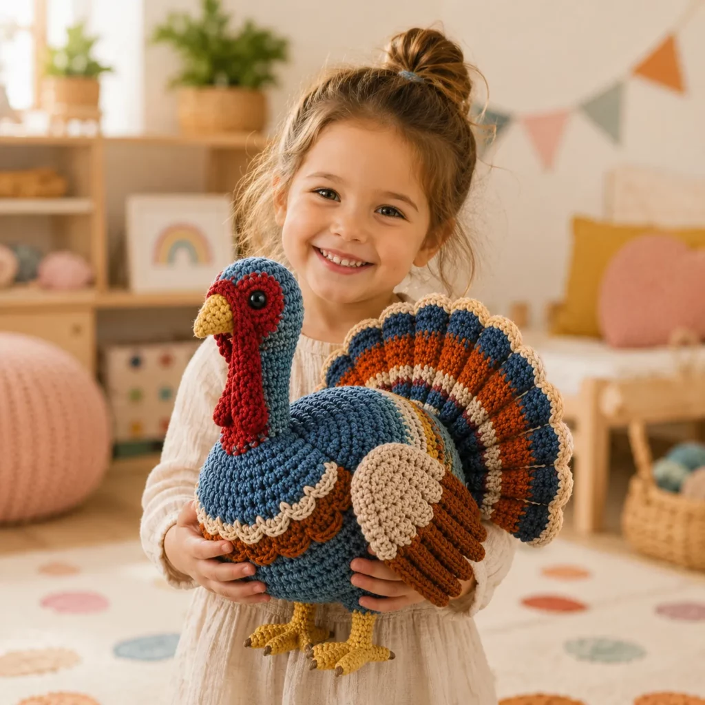Crochet Pattern for a Cute Amigurumi Turkey (photo 3)