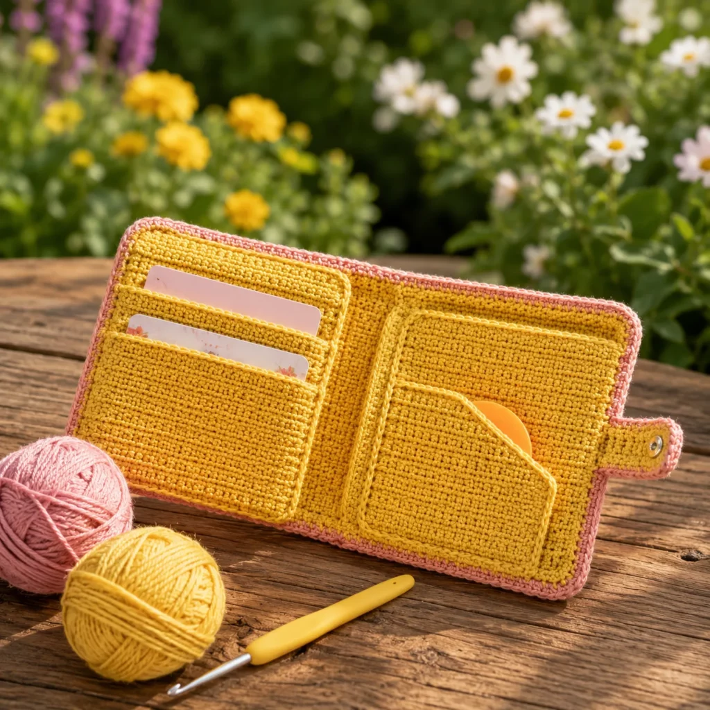 Crochet Travel Organizer Wallet Pattern (photo 2)