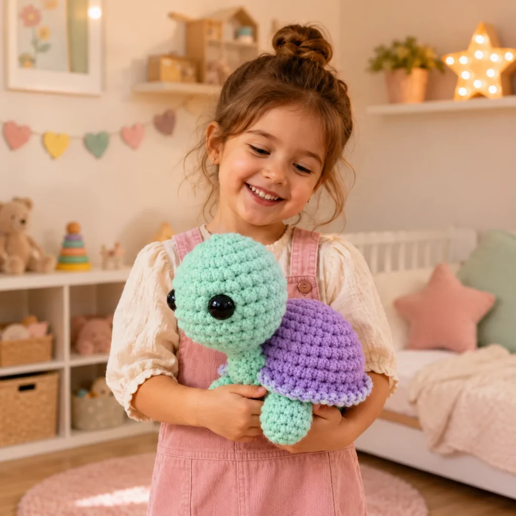 Cute Plush Turtle Amigurumi Crochet Pattern (photo 3)