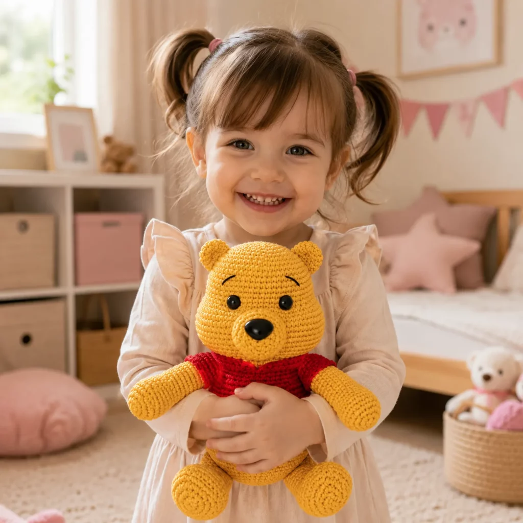 Classic Honey Bear Amigurumi Crochet Pattern (photo 3)