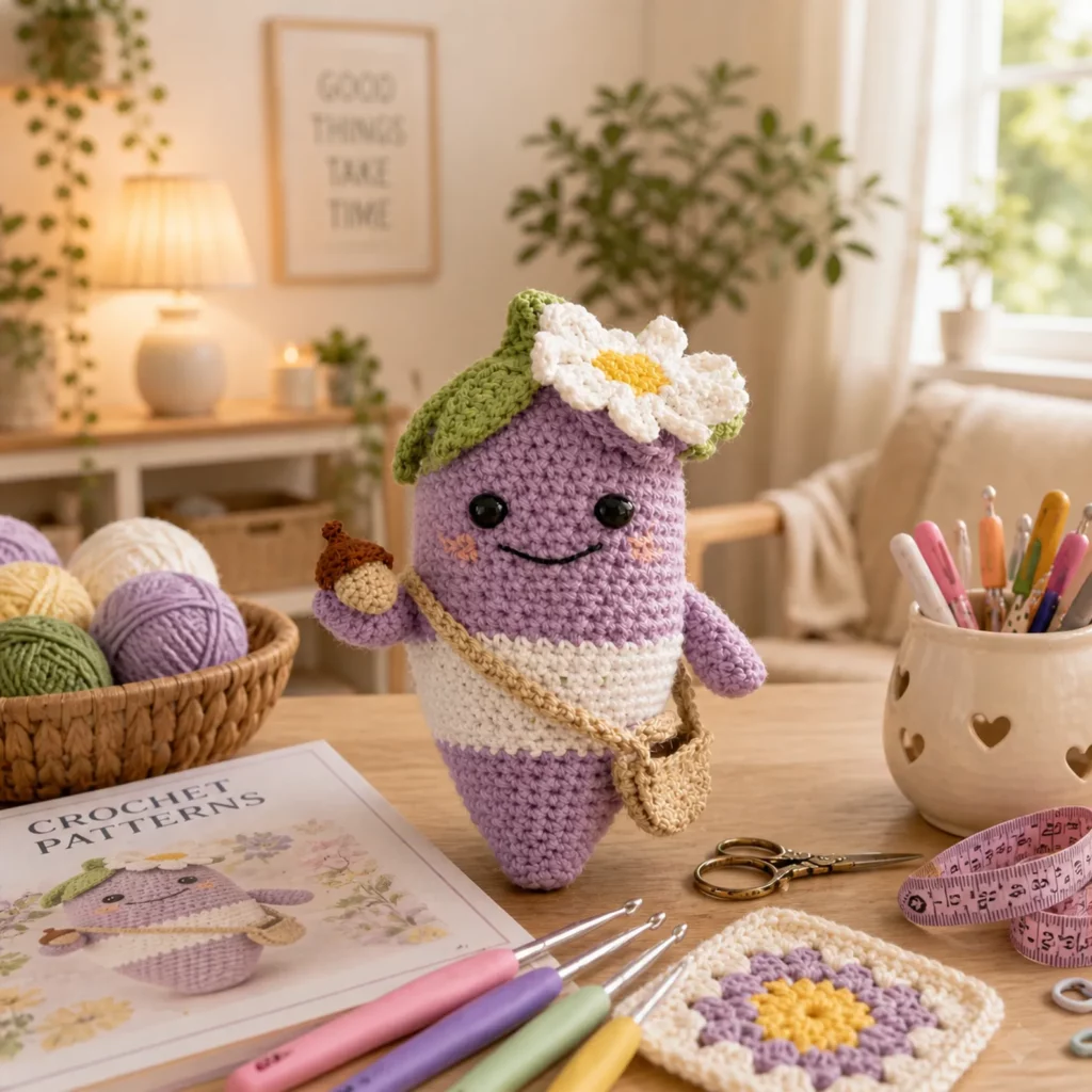 Kawaii Forest Sprite Amigurumi Crochet Pattern (photo 3)