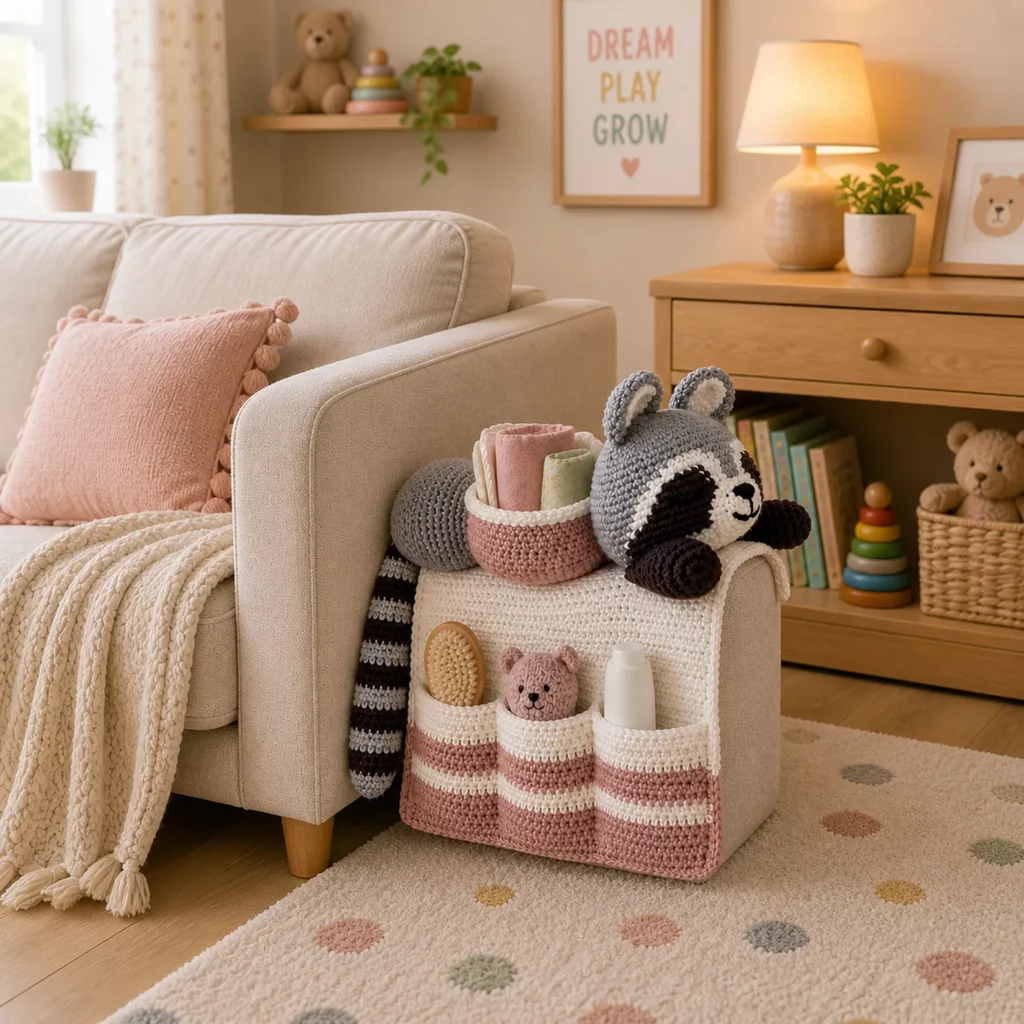 Raccoon Lovey Crochet Pattern (photo 3)