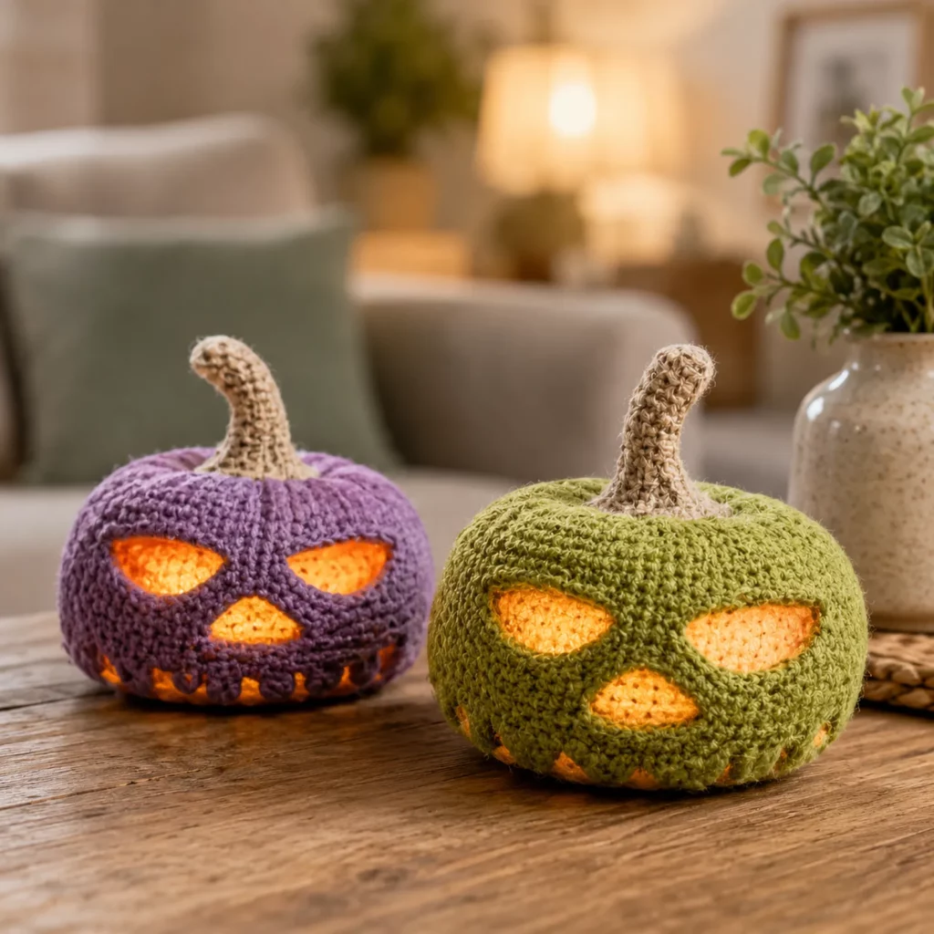 Spooky Jack-O’-Lantern Crochet Pattern (photo 1)