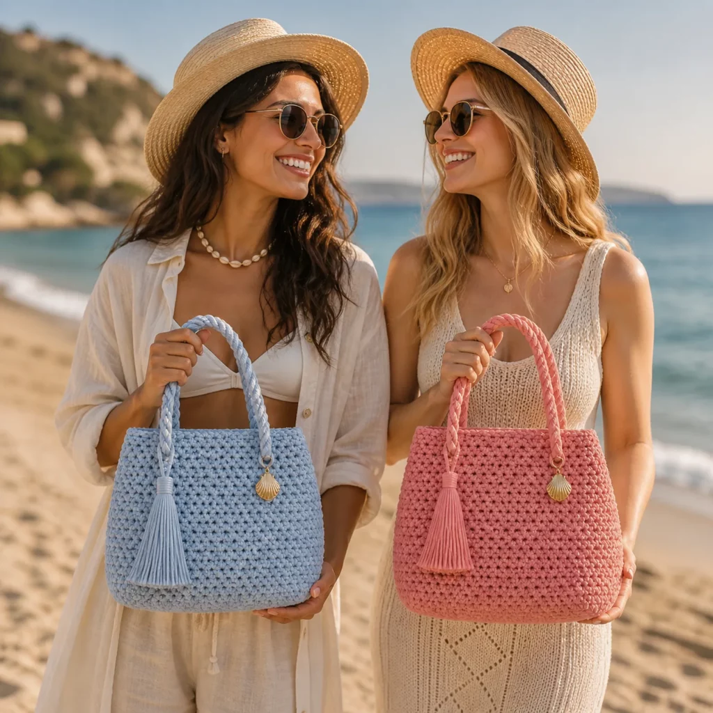 Summer Beach Tote Crochet Pattern (photo 2)