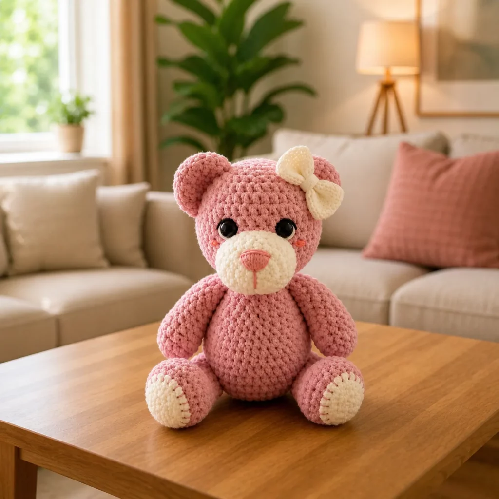 Teddy Bear Crochet Pattern (photo 1)