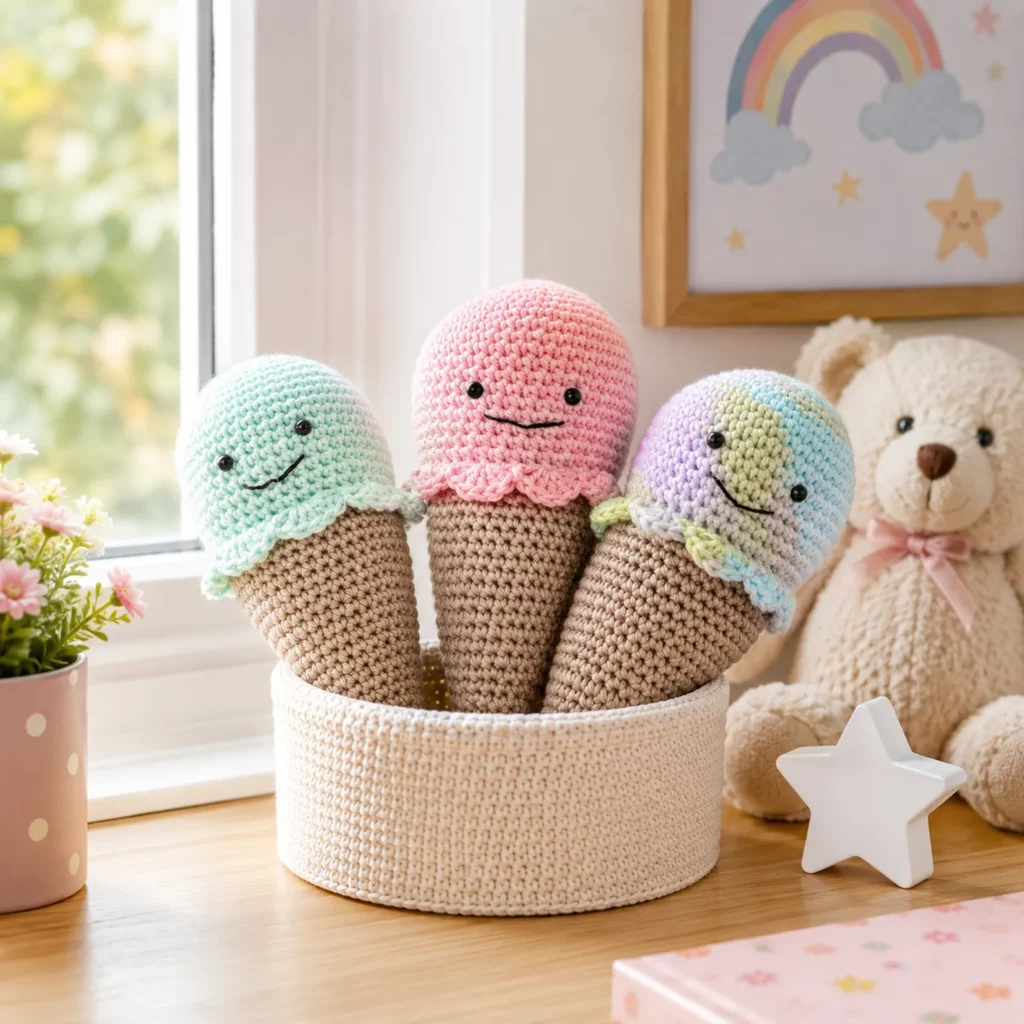 Adorable Crochet Ice Cream Amigurumi Pattern – A Sweet and Beginner-Friendly Crochet Pattern (photo 3)