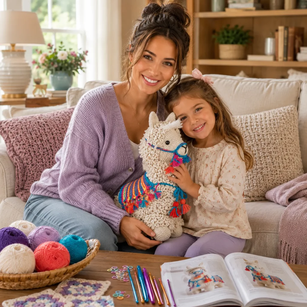 Adorable Crochet Llama Amigurumi Pattern – A Charming Crochet Pattern for Animal Lovers (photo 2)