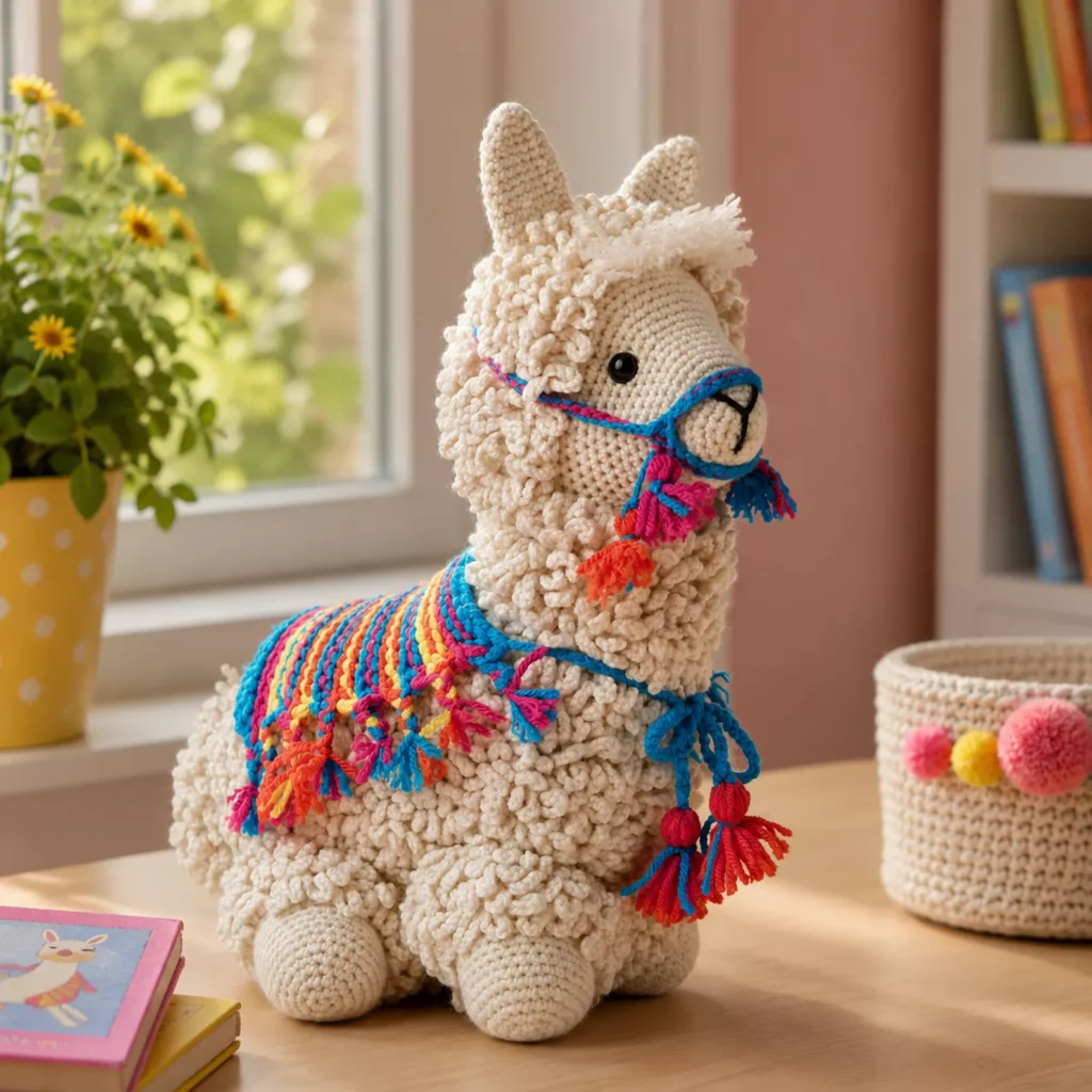 Adorable Crochet Llama Amigurumi Pattern – A Charming Crochet Pattern for Animal Lovers (photo 1)