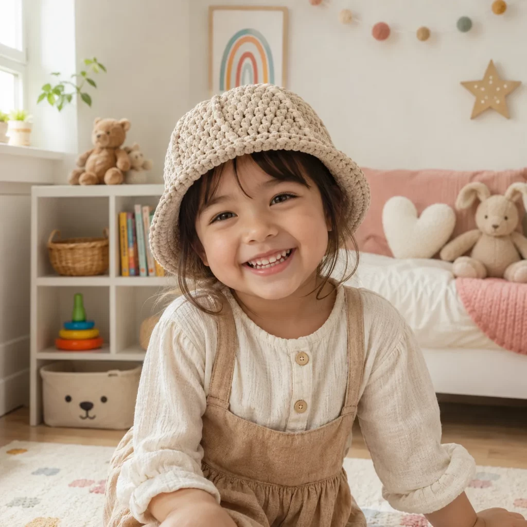 Chunky Crochet Bucket Hat Pattern: A Modern Textured Hat for Beginners (photo 1)