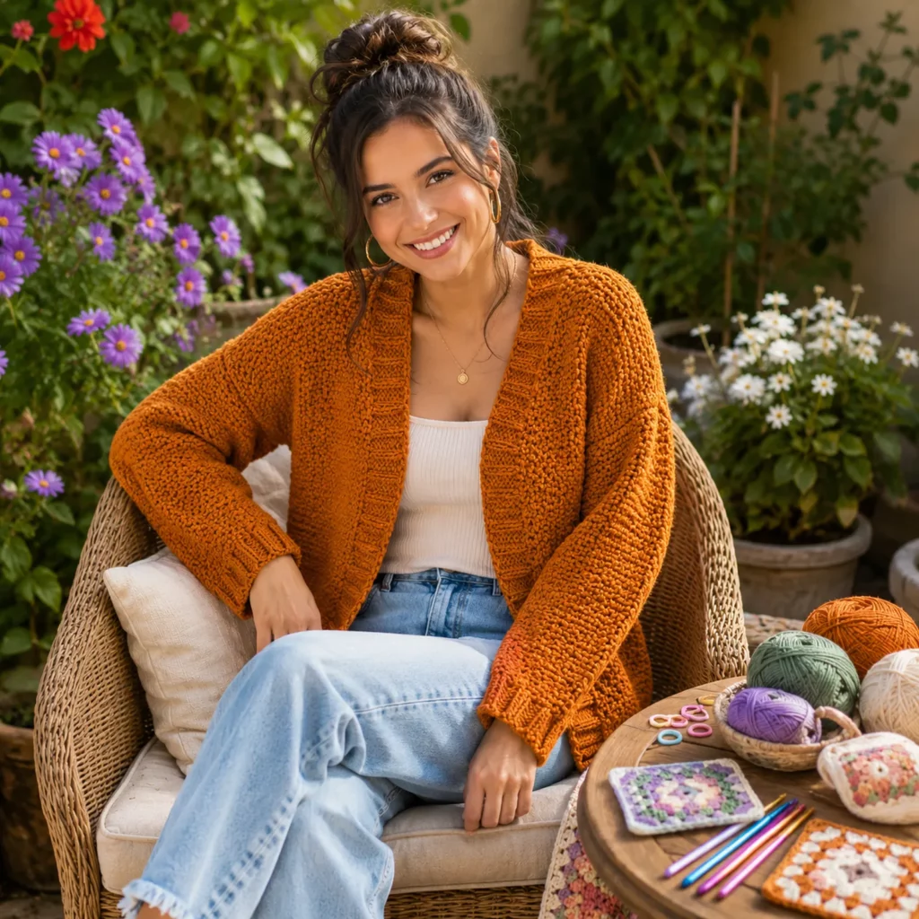 Cozy Oversized Crochet Cardigan Pattern – A Timeless and Easy Crochet Pattern for Every Season (photo 2)