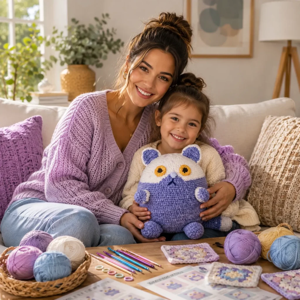 Cute Chubby Crochet Cat Amigurumi Pattern – An Adorable Crochet Pattern for Cat Lovers (photo 2)