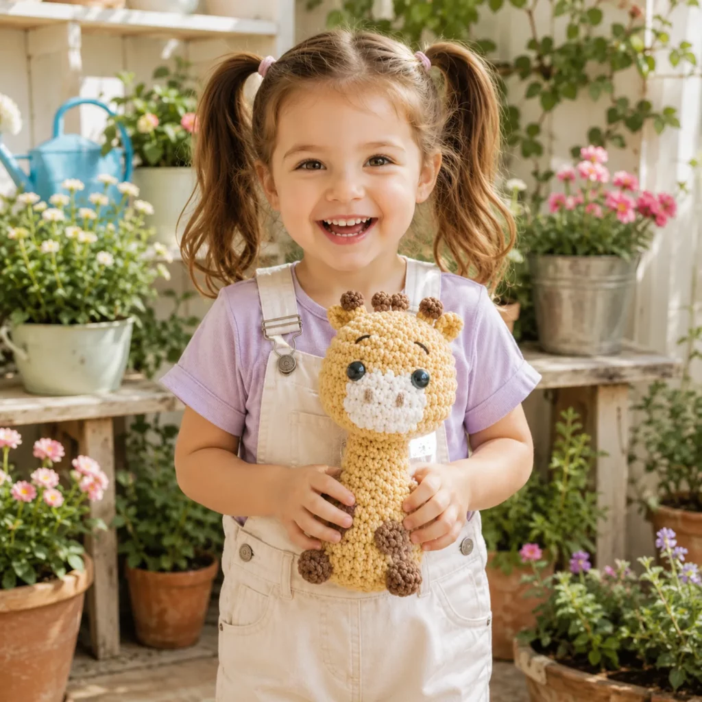 Mini Giraffe Amigurumi Crochet Pattern: A Cute, Beginner-Friendly Plush With Spots, Little Horns, and Sweet Face (photo 3)