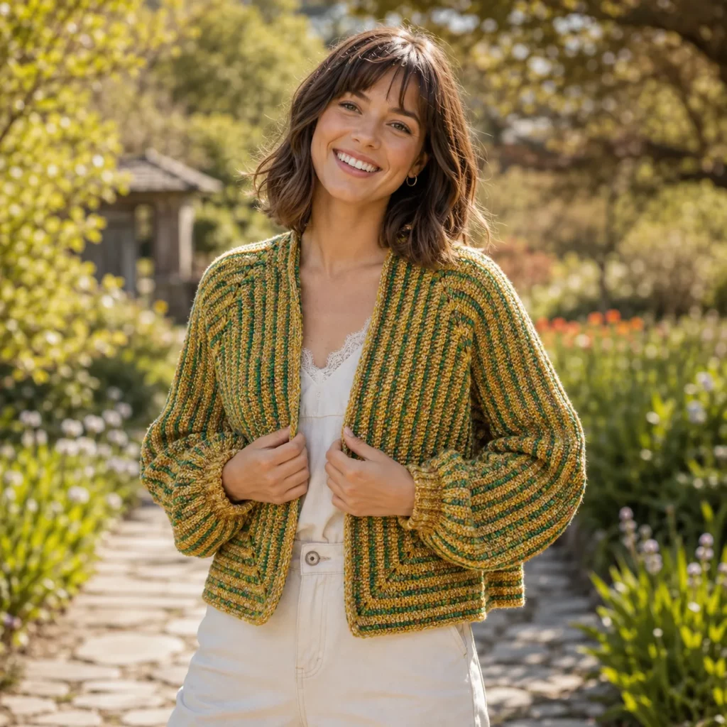 Modern Corner-to-Corner Crochet Cardigan Pattern – A Stylish Crochet Pattern for Every Season (photo 3)