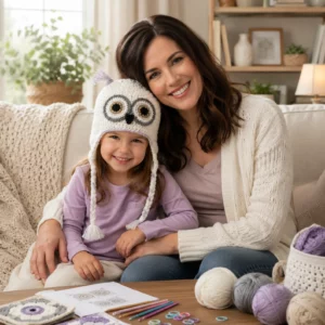 Adorable Crochet Owl Hat Pattern – A Cozy and Cute DIY Project for Babies and Kids (photo 2)