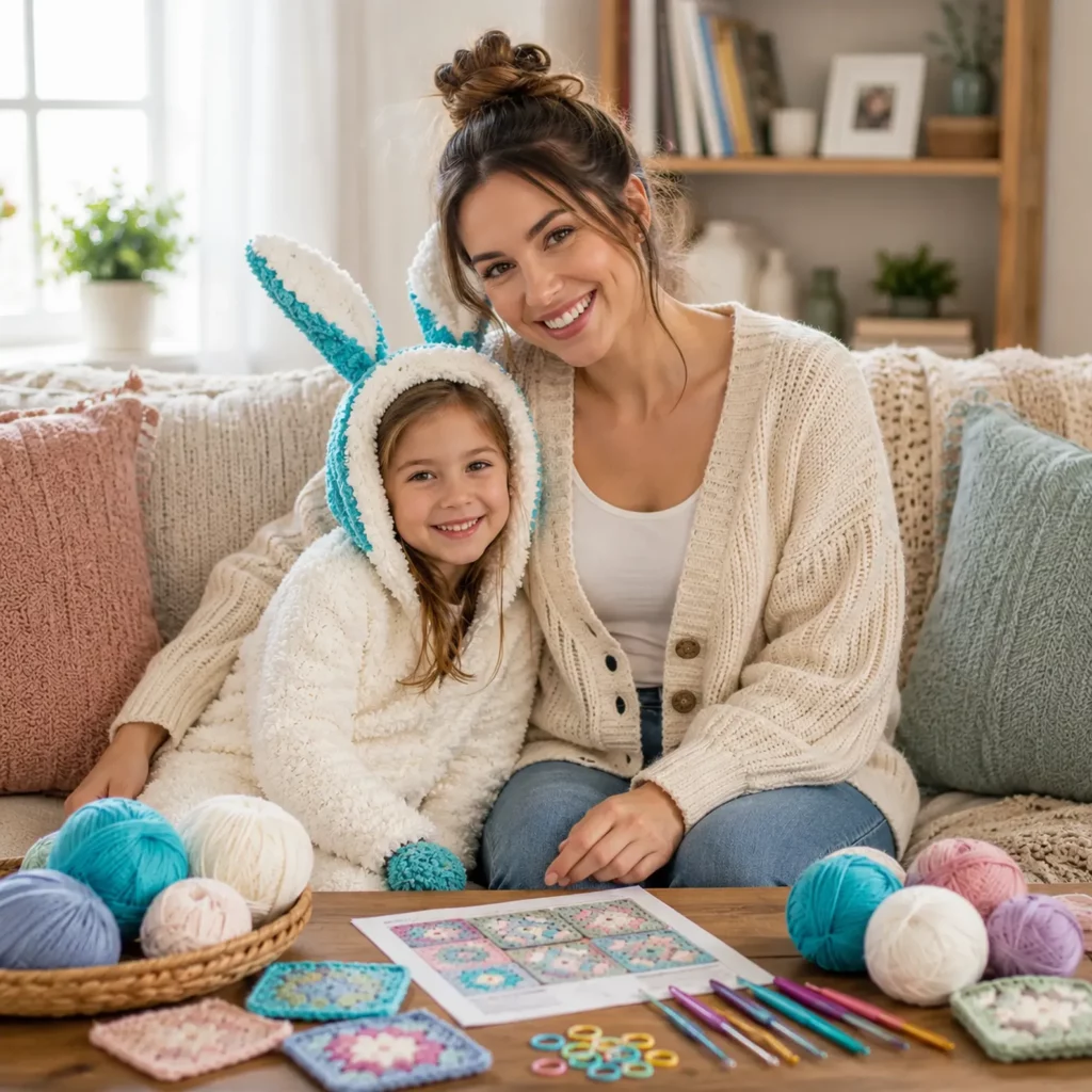Cozy Bunny Hooded Sweater Crochet Pattern – A Soft and Adorable DIY Project for Babies and Toddlers (photo 2)