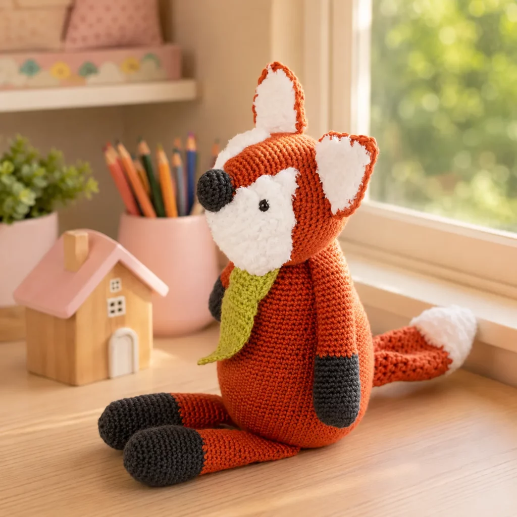 Cute Crochet Fox Amigurumi Pattern – A Cozy Woodland Friend for Every Crochet Collection (photo 3)