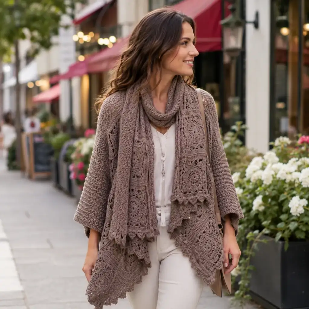 Elegant Crochet Lace Cardigan Pattern: Create a Timeless Handmade Layer