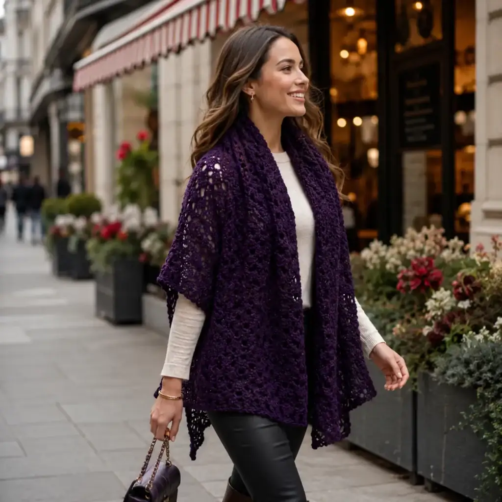 Elegant Lace Crochet Shawl Pattern: A Timeless Wrap for Every Season